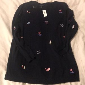 Talbots Nautical Sweater